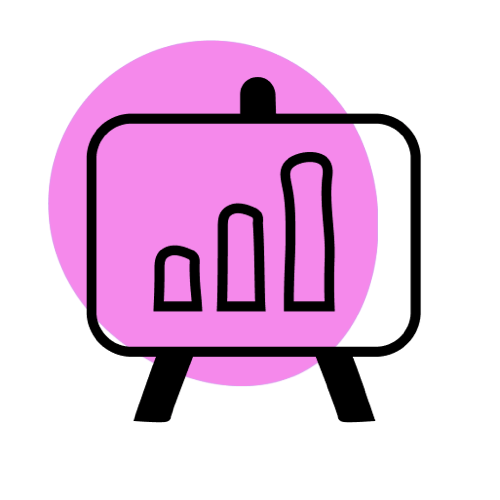 Icon of a bar chart