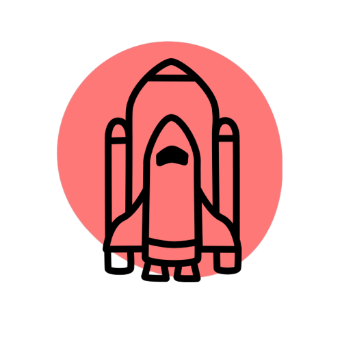 SPI Community Thrive rocket ship icon