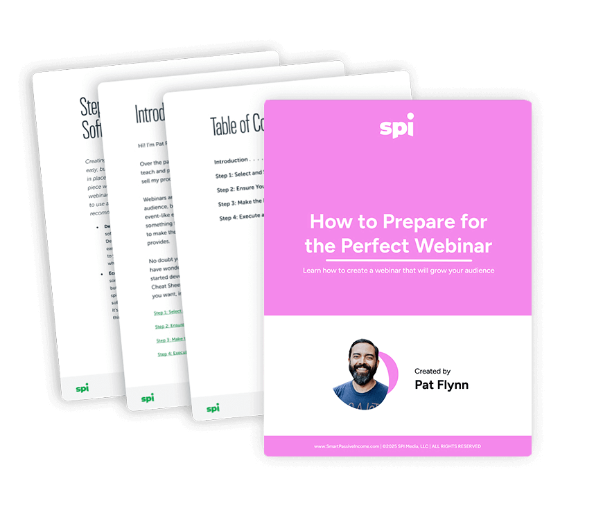 Webinar Cheat Sheet PDF cover and pages preview